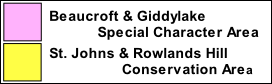 St. Johns & Rowlands Hill 
                  Conservation Area
